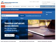 Tablet Screenshot of anbtx.com